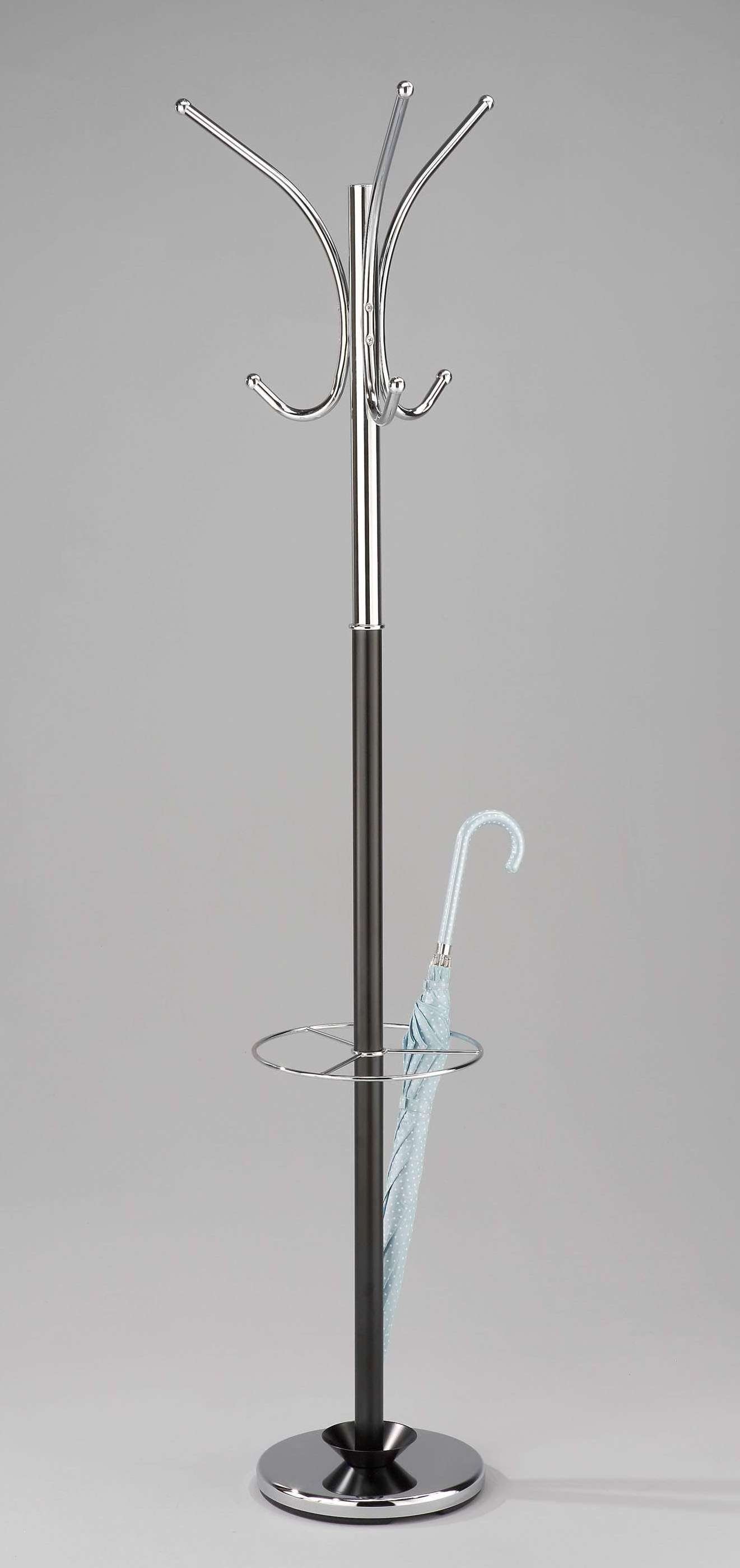 Contemporary Metal Garment Rack Stand: Sleek and Sturdy Clothes Organizer for Your Wardrobe