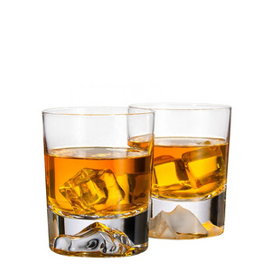 Samyo Crystal Cocktail Whisky Tumbler Liquor Glass Set Wholesale Personalized Old Fashioned Whiskey Glasses with gift box