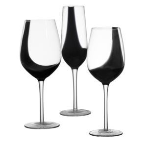 Wholesale custom creative crystal GlassWare white Wine Glass Goblet black Wine Glasses