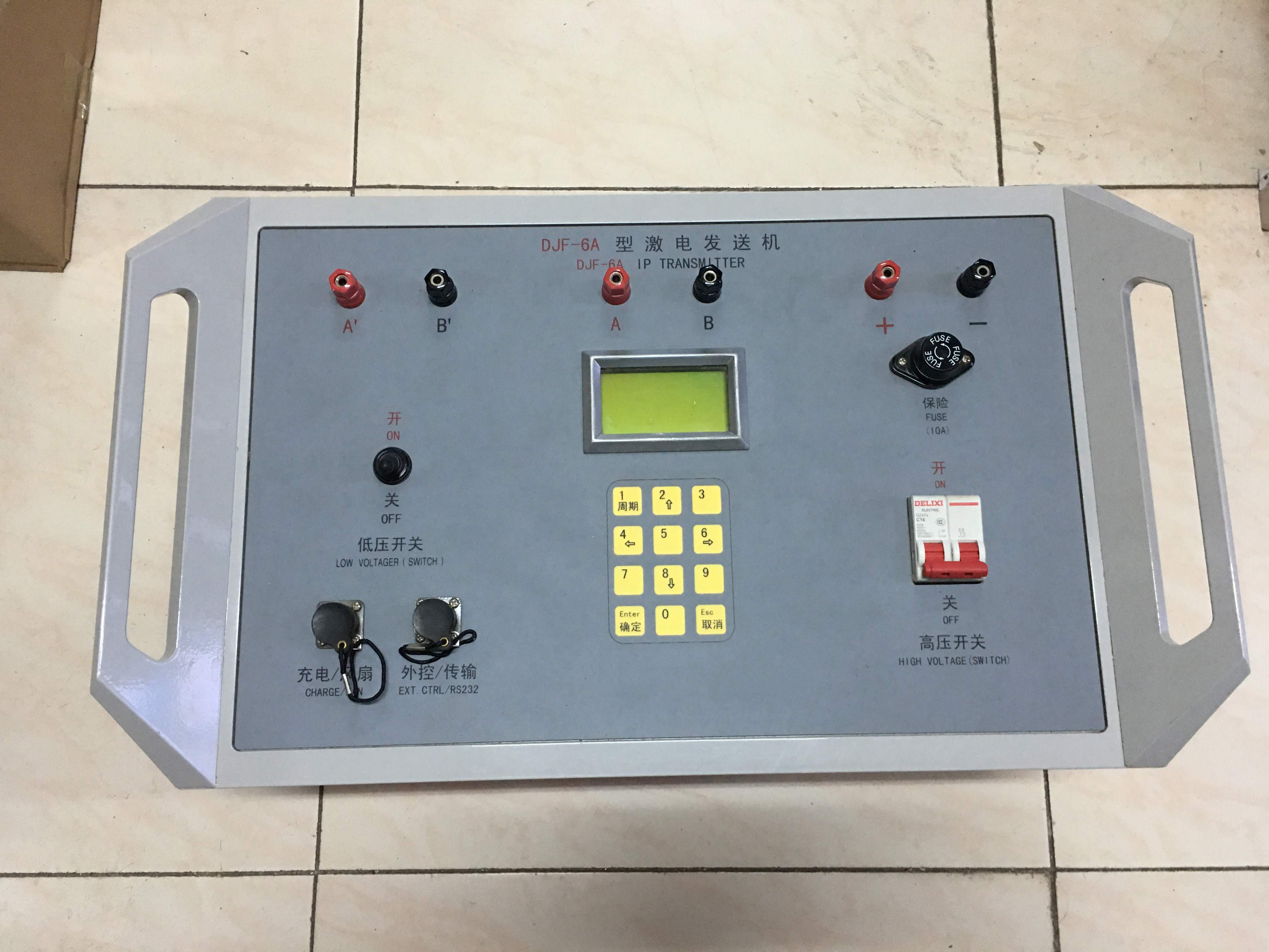 Hot Sale SAMYON Geophysical Survey Equipment DJF 6A Mid-Power IP & Resistivity Transmitter Power Exploration Large LCD