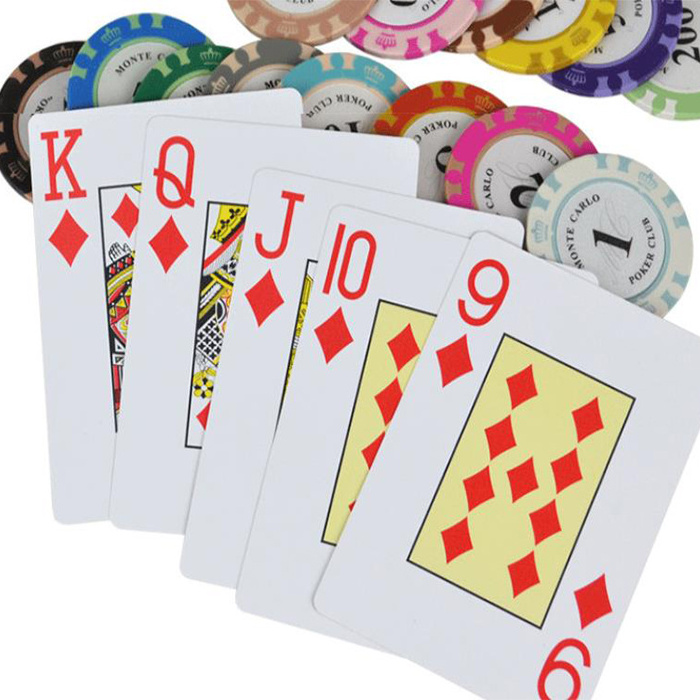 Factory Waterproof Playing Cards Plastic Playing Cards on Sale, Gift Poker Cards