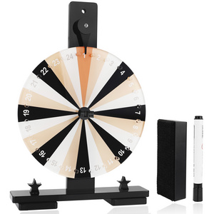 Dry Erase Roulette Spinner Prize Wheel Of Fortune Tabletop Spinning Prize Wheel Draw Lucky Wheel lottery draw