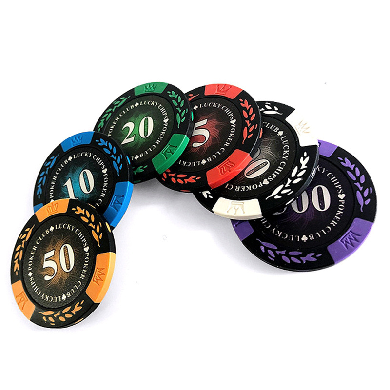 200 PCS 14 Gram Clay Poker Chips Set for Texas Hold'em, Blank Chips Numbered Chips, Aluminum Case Poker Chip Sets.