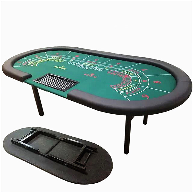 Convenient Folding Poker Table for Card Game Cheap Poker Table for Sale