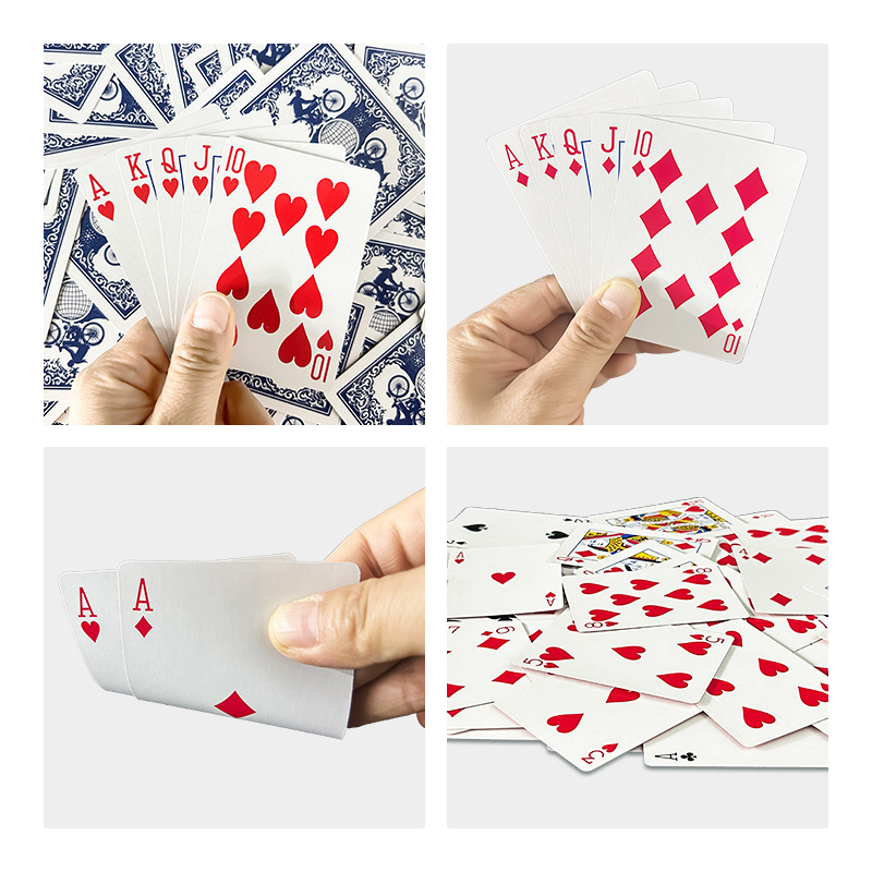 Wholesale Cheap Paper Playing Cards Poker Card for Casino Card Game 88*63 mm