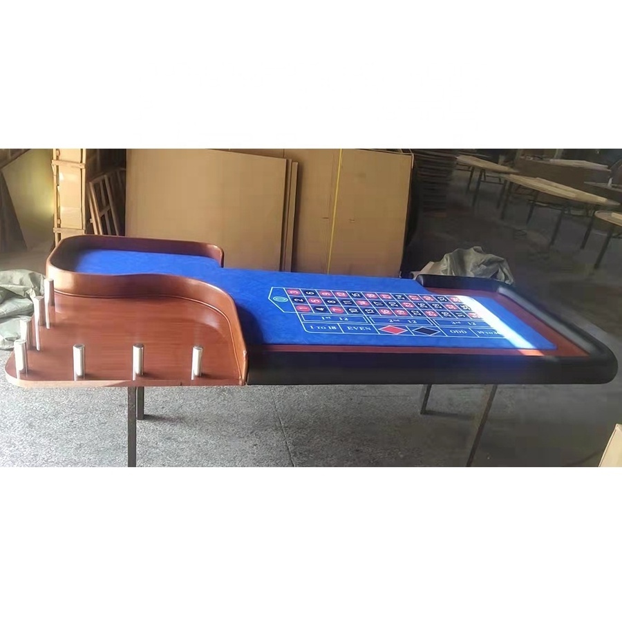 Casino Poker Table Roulette Table Gambling Roulette Wheel Table