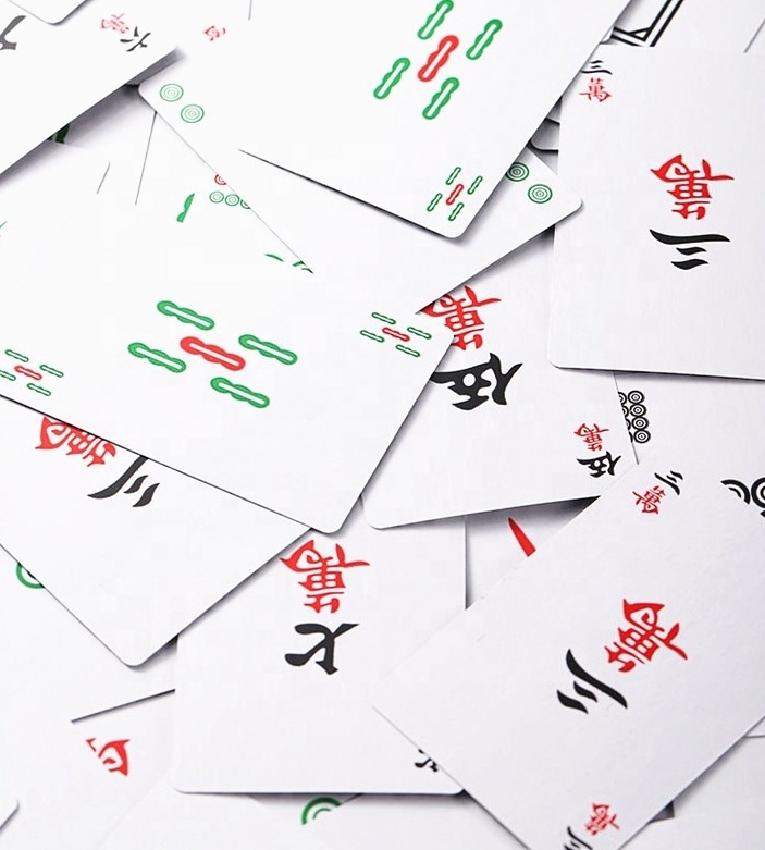 Wholesale Cheap Mahjong Poker Cards for Interesting Playing Mahjong Games Available Anytime Anywhere