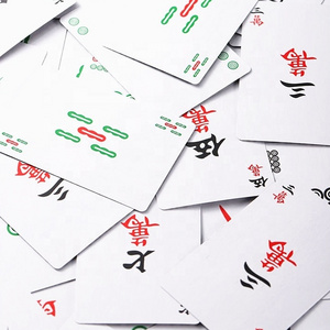 Wholesale Cheap Mahjong Poker Cards for Interesting Playing Mahjong Games Available Anytime Anywhere