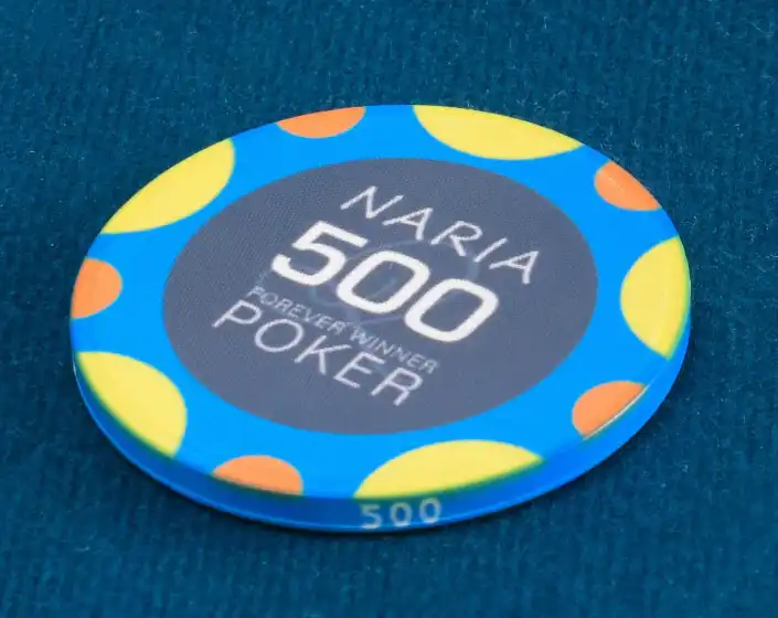 39 mm Ceramic Poker Chips 10g for Casino Entertainment Table Game