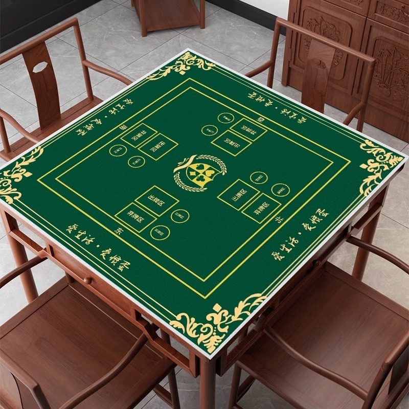 Mahjong Mat Table Game Felt Casino Poker Board Cover Custom Pad