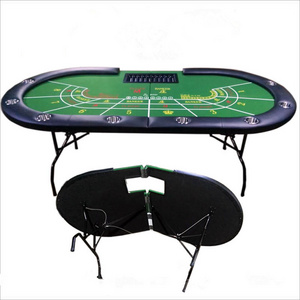 96" Poker Table Folding Poker Table/Folding Poker Table Top to Play Fun Board Game