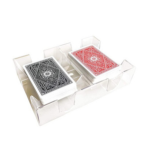 2 Deck Revolving Rotating Casino Playing Card Tray Revolving Playing Card Tray/Holder