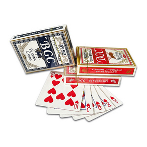 Wholesale Cheap PVC Playing Cards Waterproof Poker Card Plastic for Card Game 88*63 mm