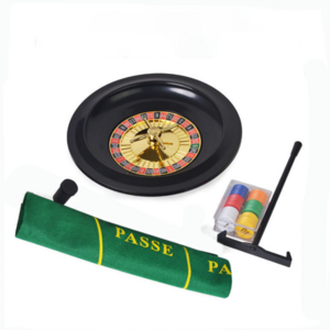 One Whole Roulette Wheel Game Set with 6 Inch Turntable Manual High Quality Roulette Set Casino