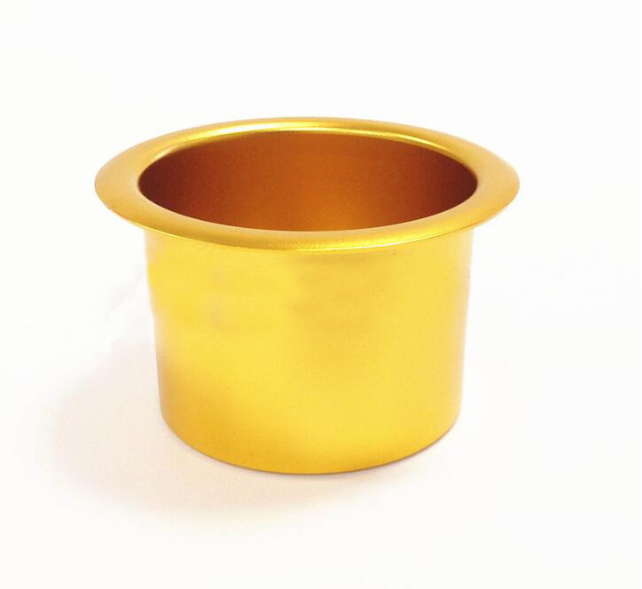 Furniture Accessories Table Golden Cup Holders  Aluminum Golden Cup Holders for car/sofa/poker table