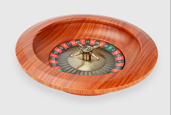 12inch  Casino Solid Wooden Roulette Wheel Gambling Deluxe Roulette Wheel