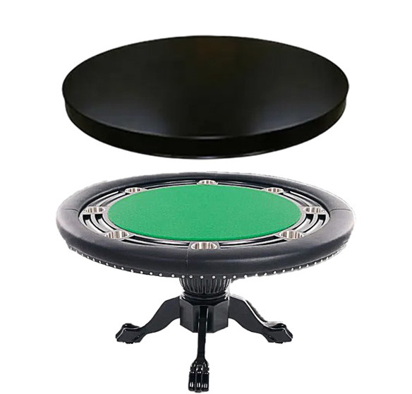 custom high quality round poker table 8 players poker table  52 inch Professional Round Poker Table