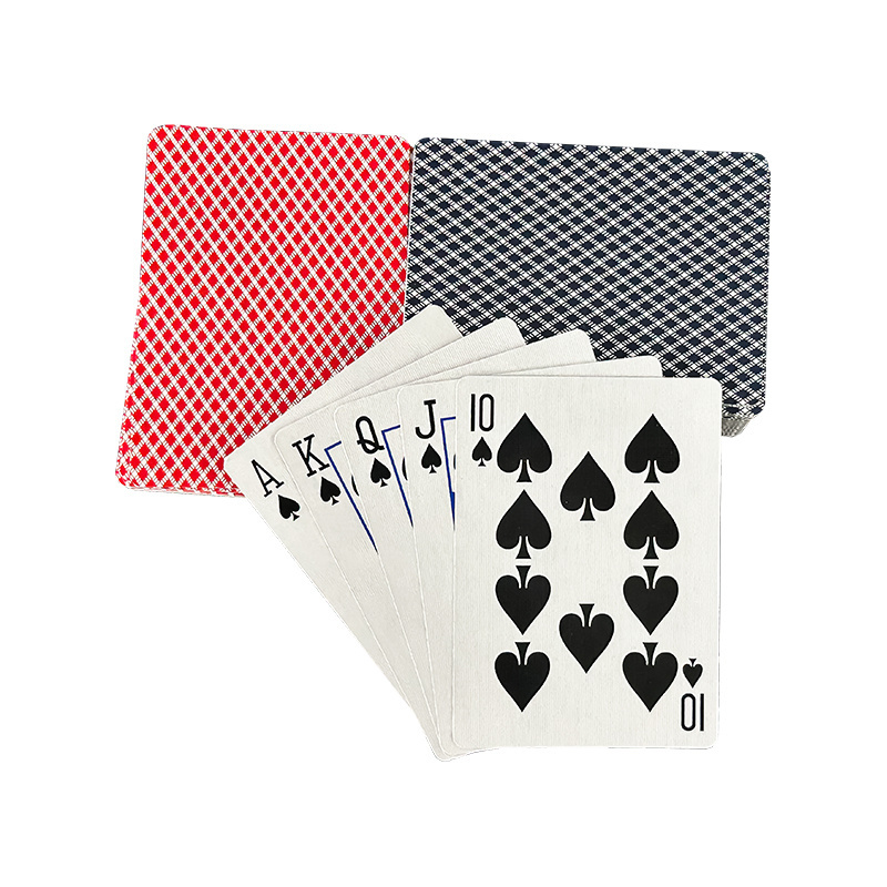 Wholesale Cheap PVC Playing Cards Waterproof Poker Card Plastic for Card Game 88*63 mm