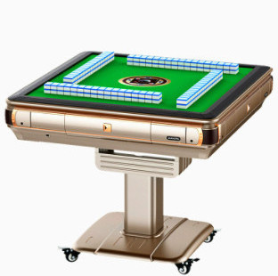 Full Automatic Electric Mahjong Table for 2 Mahjong Tiles Sets with Pulley Base