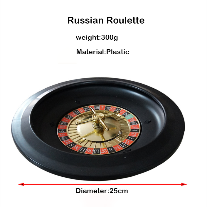 One Whole Roulette Wheel Game Set with 6 Inch Turntable Manual High Quality Roulette Set Casino