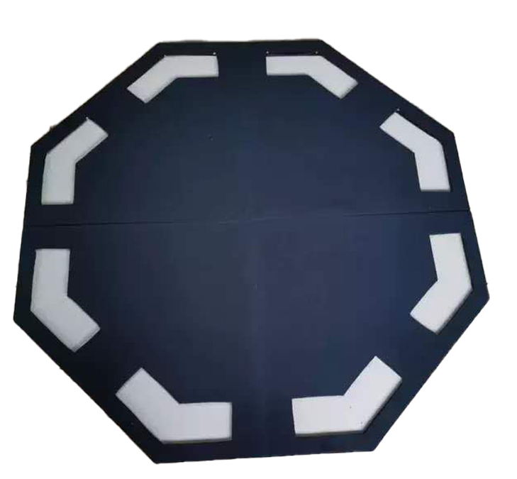 48 inch Octagonal Customized Poker Table Convenient Cheap Custom 8 Seat Poker Table Foldable for Sale