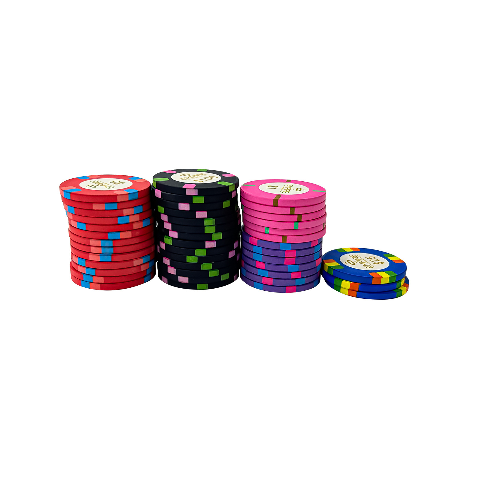 Ceramic Poker Chips Custom Casino Game Gambling Accessories Poker Chips Set