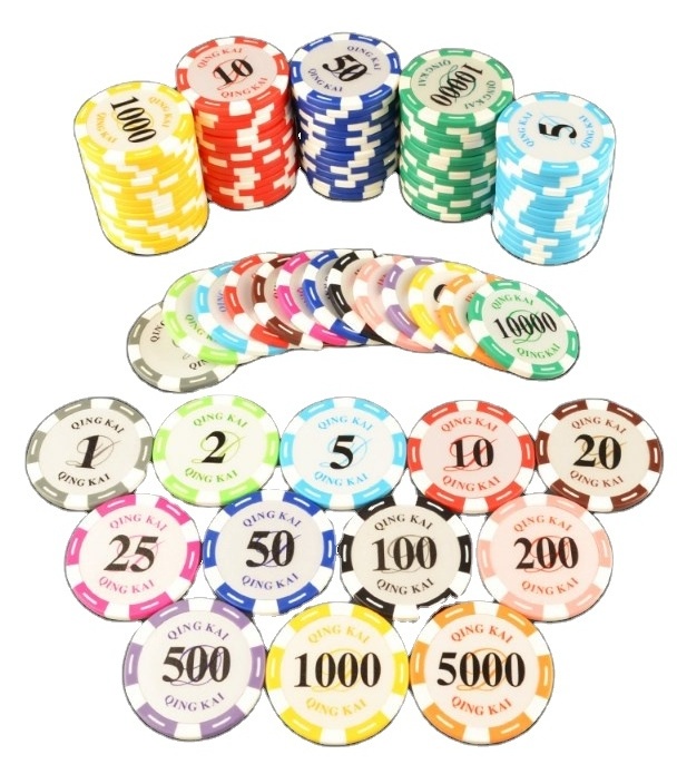 Custom Poker Chips Wholesale Casino poker Chips Custom Printed Logo Clay Chips