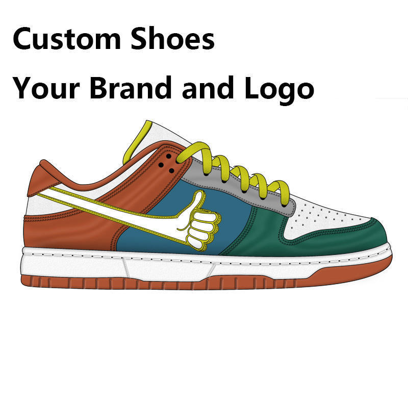 OEM/ODM Personal Designs Shoes Manufacturer Customized Genuine Leather Low D Unisex unk s Sneakers Men Shoe Custom Brand