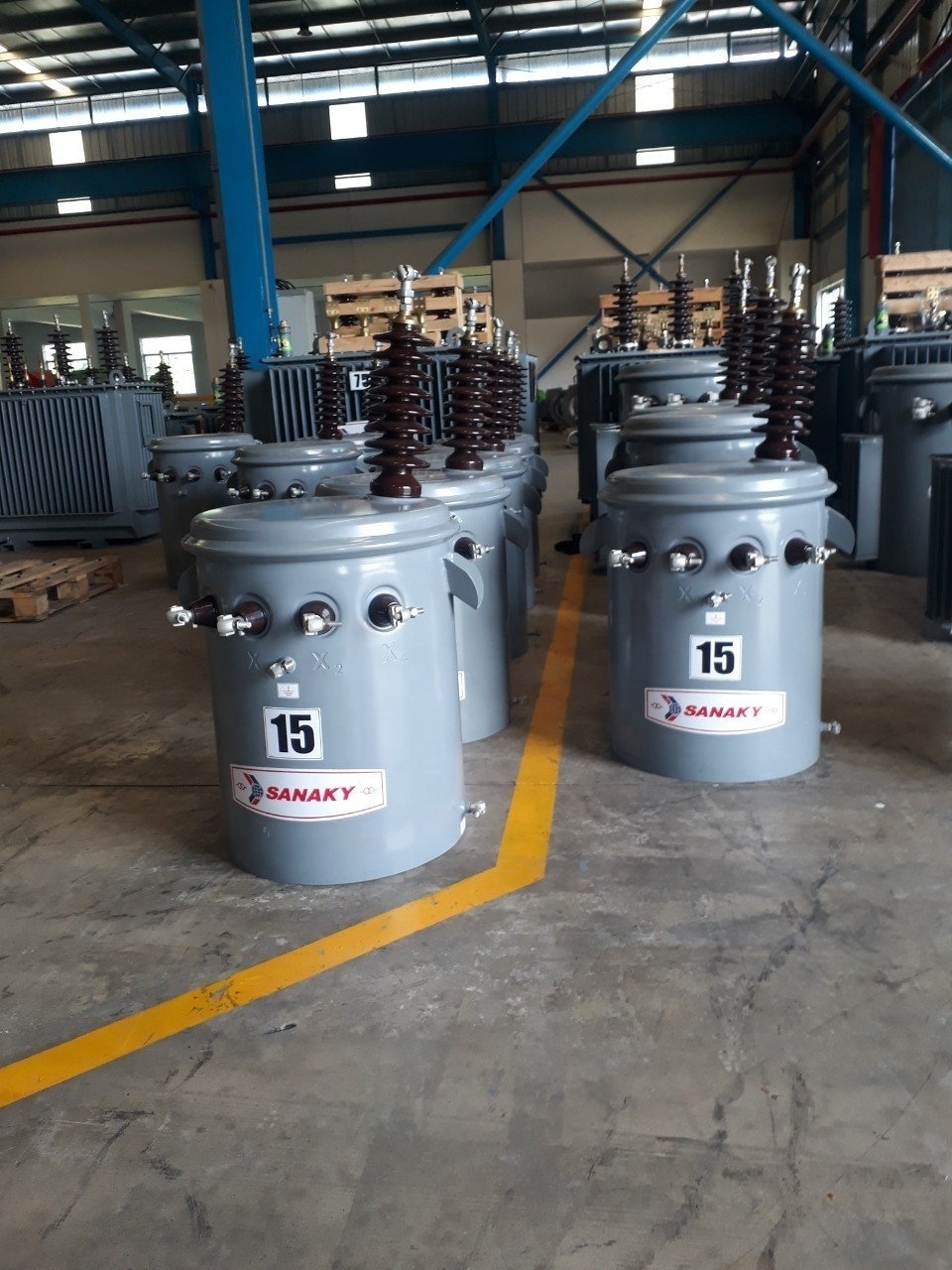 New Design SANAKY Single-Phase 15kVA 25kVA 37.5 kVA Power Transformer with Price for Sale