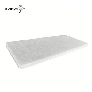 Inflatable Mattress Topper  Thin Mattress Pad Comfortable Topper Layer With Converluted Foam