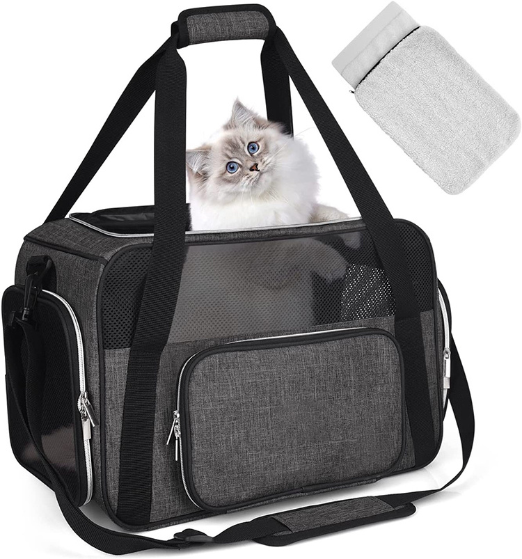 Cat Carriers for Large Cats 20 lbs+ Portable Large Dog Carrier