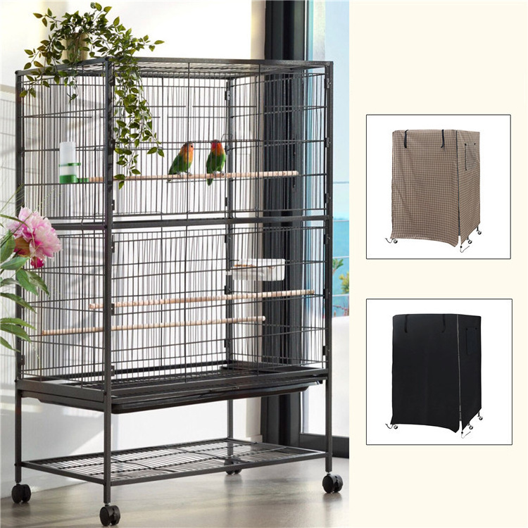 Waterproof Windproof Metal birdcage Dog Cage Crate Cover Durable Polyester Pet Kennel Cover Universal Fit for Wire Dog Crate