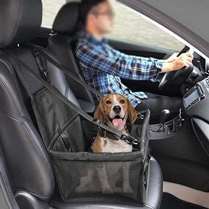 Small Dog Pet Items Carrier Bags Car Booster Seat for Dog Folding Waterproof Cat Puppy Pet Car Seat Carrier Travel Carrier Bag