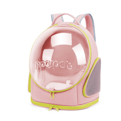 Travel Hiking Breathable Waterproof Bubble Dog Transparent & Foldable Pet Cat Backpack Carrier