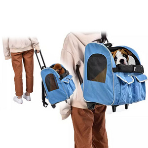 Backpack Carrier for Dog Large Puppy Pets Travel Carry Bag Cat Pet Stroller Carrier