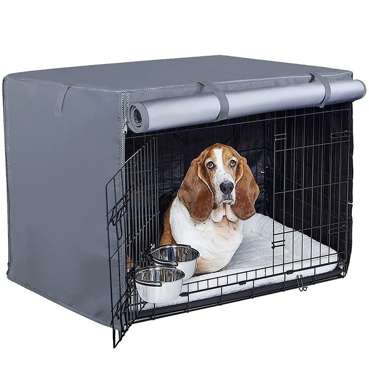 36 Inch Dog Kennel Cover Heavy Duty Oxford Fabric Pet Crate Cover