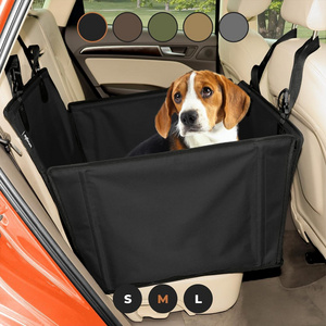 Storage Pockets Mesh Visual Window Waterproof Nonslip Heavy Duty Hammock Scratch proof Pet Dog Car Seat Cover