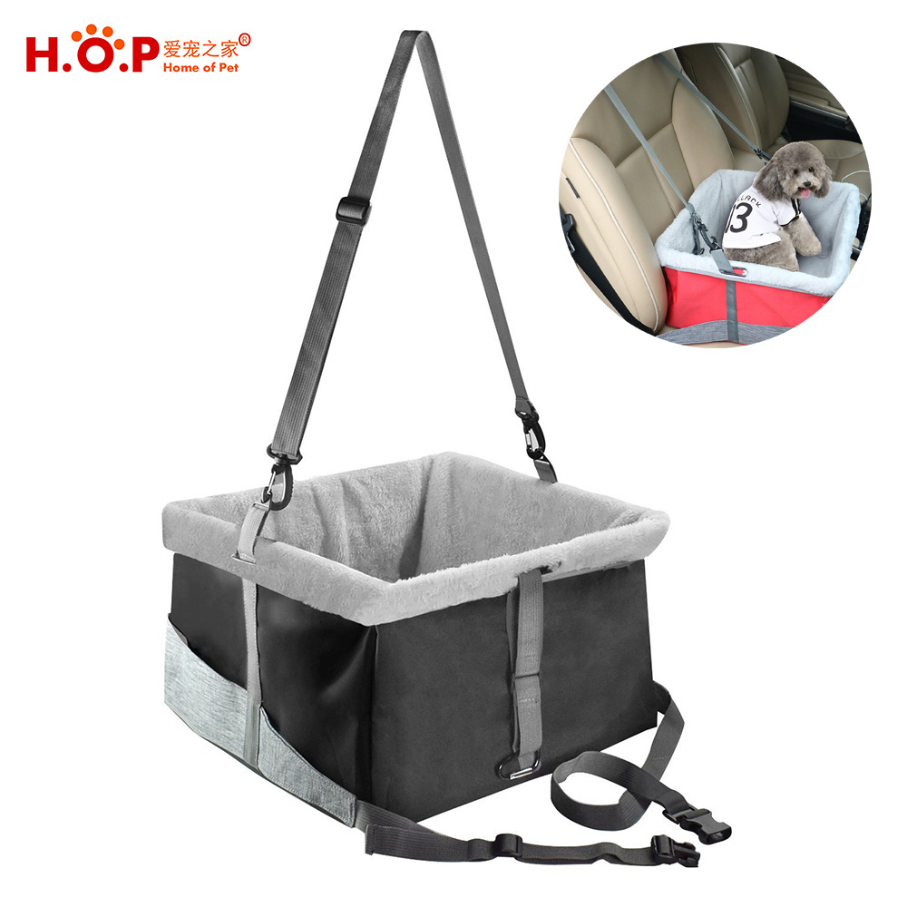 Foldable Travel Pet Carrier Bag Foldable Metal Frame Dog Dog Carrier Pet Car Booster Seat For Small Carrier Dogs