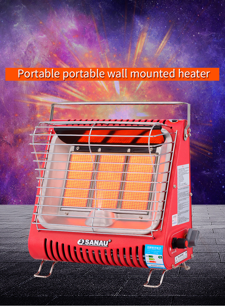 CE approval portable room piezoelectric gas heater