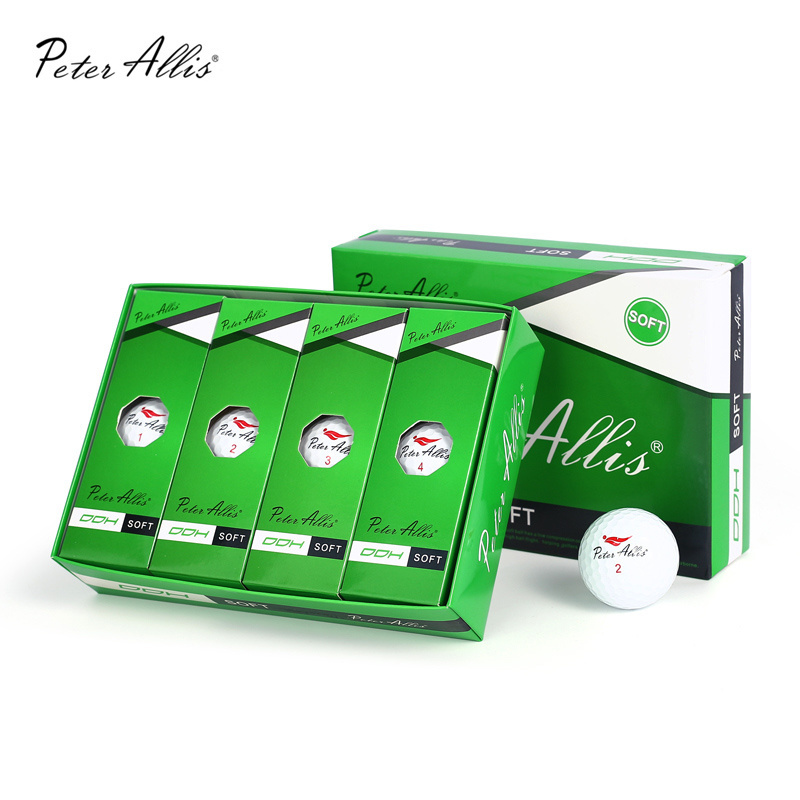 Peter Allis High Quality One Dozen Gift Ball Golf Practice Balls