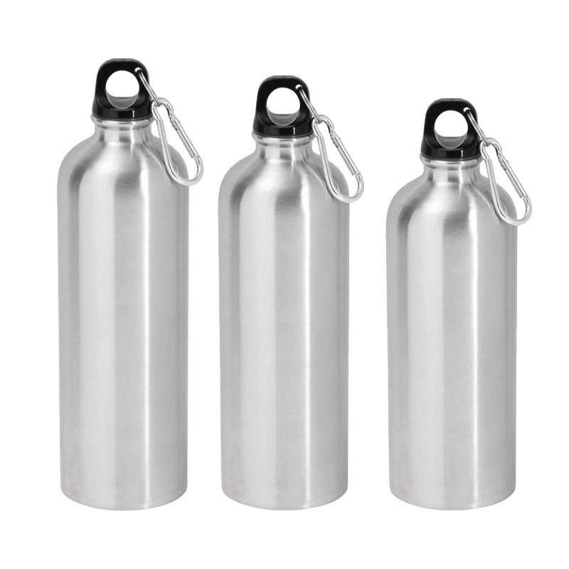 750Ml Hot Sale Large Capacity Food Grade Colorful Single Wall Metal Sport Travel Aluminum Water Bottles