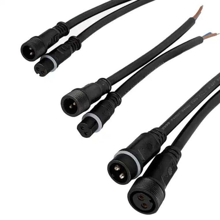 TUV U L Approval Custom 5.5*2.1mm 5.5*2.5mm 3.5*1.35mm Wire Cable  dc plug DC Power Waterproof cable