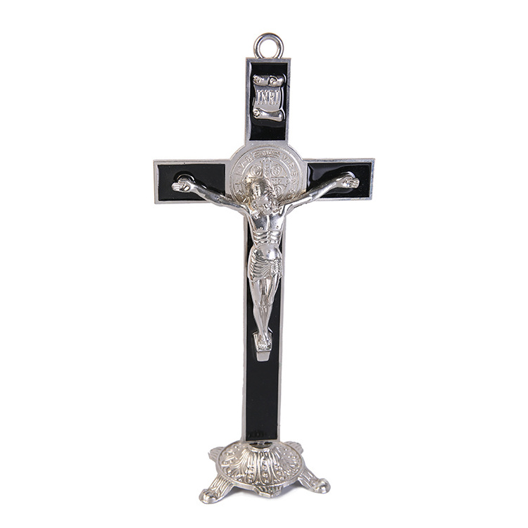 Church Relics Crucifix Jesus Zinc Alloy Religious Cross decorative catholic wall cross