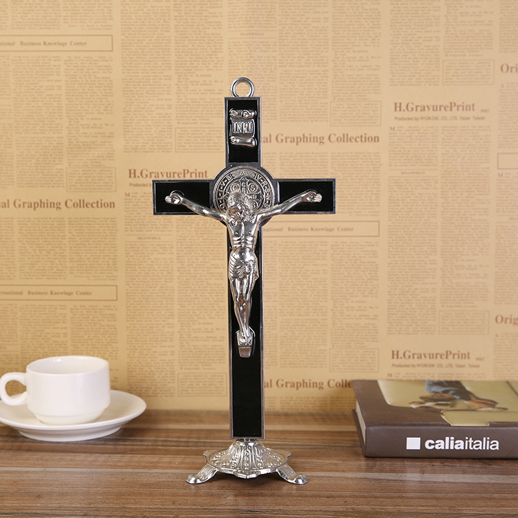 Church Relics Crucifix Jesus Zinc Alloy Religious Cross decorative catholic wall cross