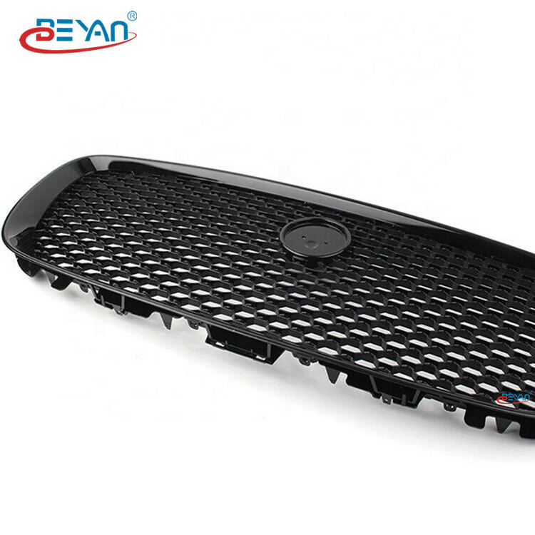 Guangzhou auto parts accessories wholesale  Black Front Bumper Medium Mesh  C2Z20498-A Use For Jaguar XF 2014 With High Quality