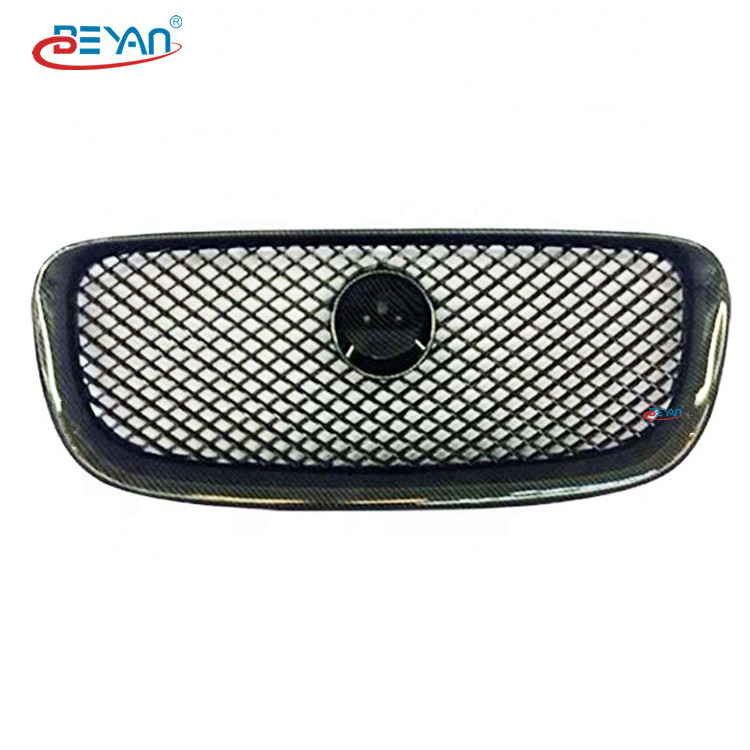 Guangzhou auto parts accessories wholesale  Black Front Bumper Medium Mesh  C2Z20498-A Use For Jaguar XF 2014 With High Quality