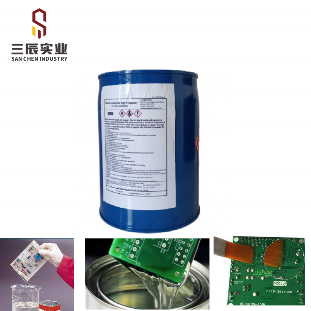 PCB Board Insulation Spray Anti-glue Circuit Board Protection Transparent Quick Drying Waterproof Silicone Sealant Silicone Glue