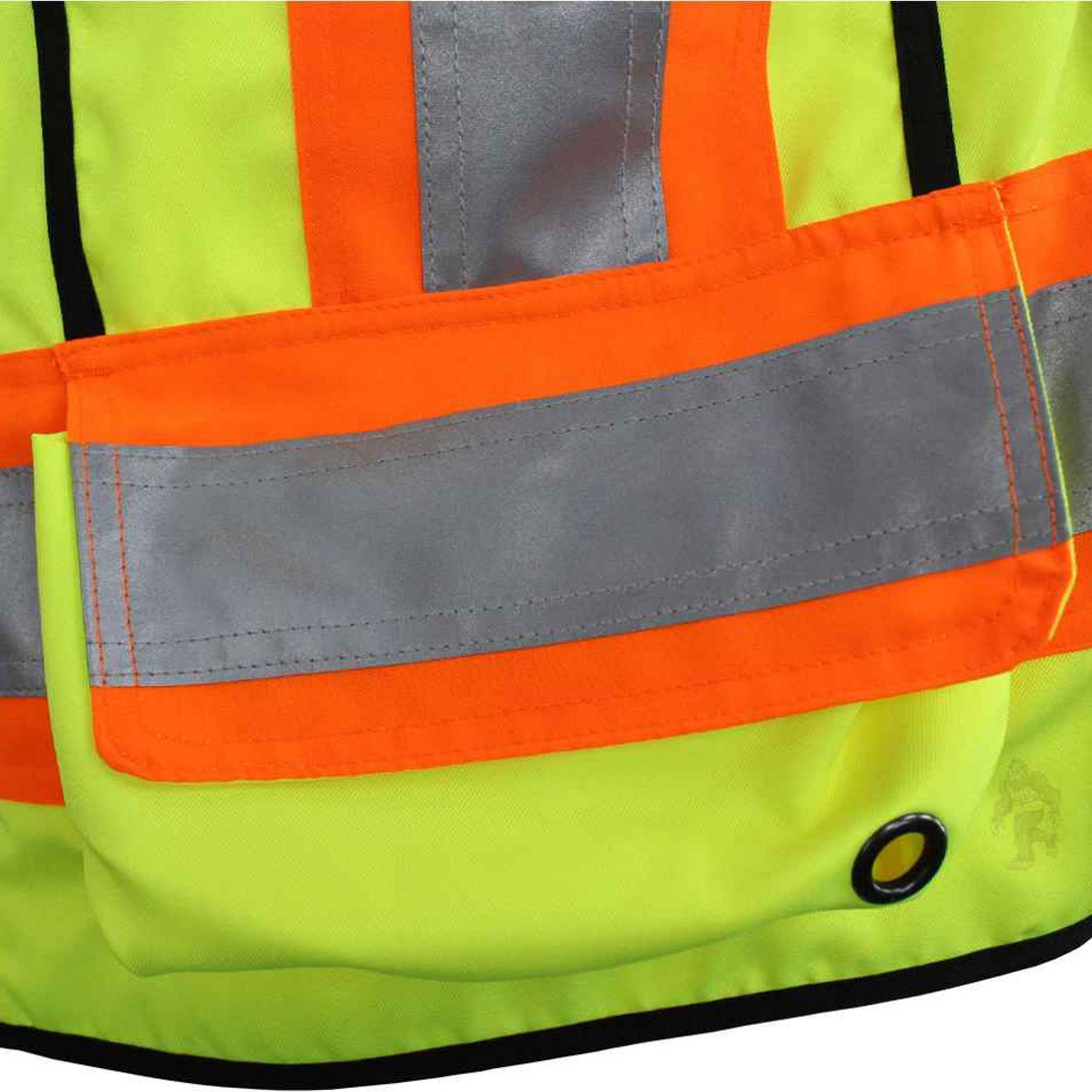 Road High Visibility Safety Reflection Vest Fluorescent Yellow Cheap 2024 Reflective vest Hi Vis Running Safety Worker Vests