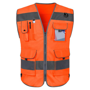 2022 safety vest for men and women are made of 100% polyester which is lightweight breathable and comfortable to wear