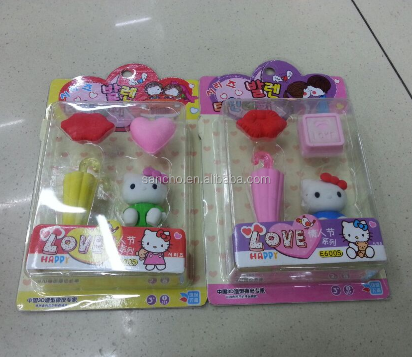 Sliding card trap blister packaging for children toy